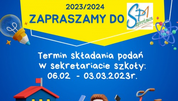 Rekrutacja do klasy pierwszej