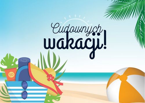 Życzenia na wakacje