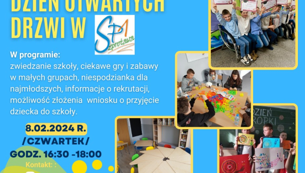 Rekrutacja do klasy pierwszej w roku 2024/25