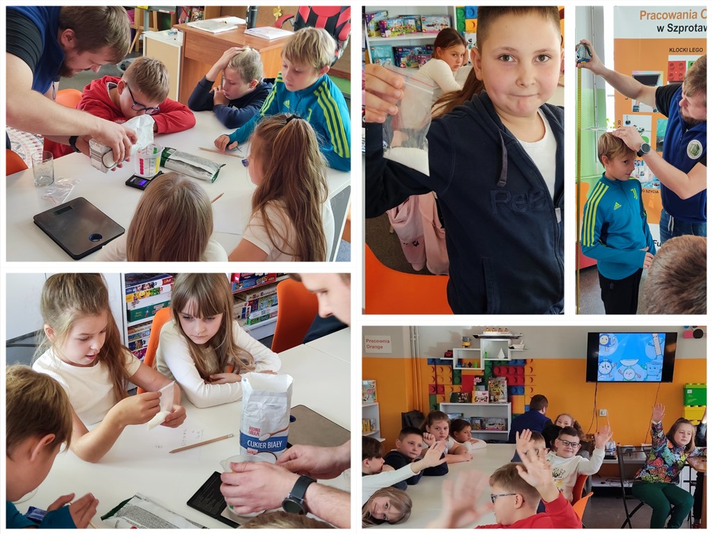 Zważyć, zmierzyć, obliczyć... Zajęcia w Bibliotece Miejskiej