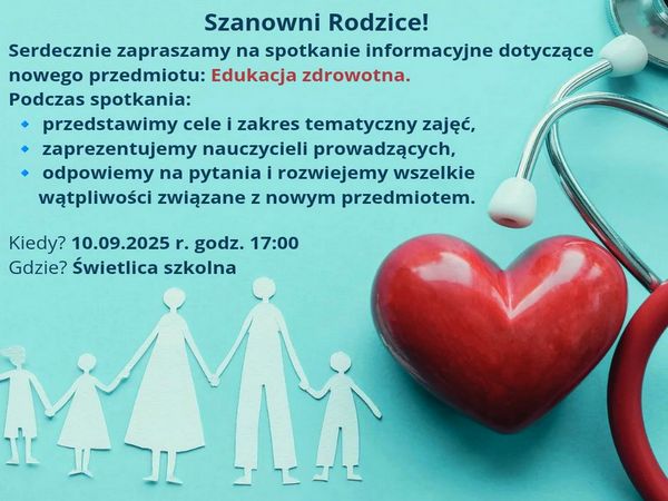 Edukacja zdrowotna - spotkanie