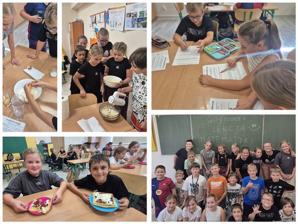 Gofrowa lekcja matematyki