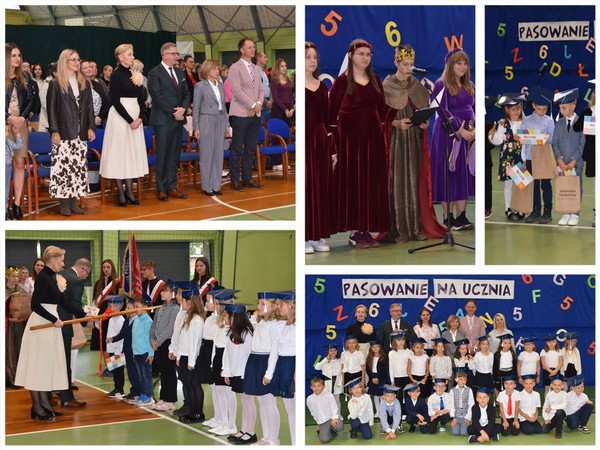 Uroczyste pasowanie pierwszoklasistów 